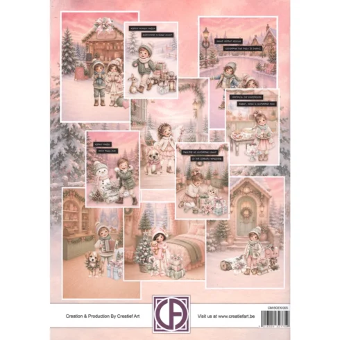 Creatief Art Crafted Memories – Sugar Cottage lehtiö A4