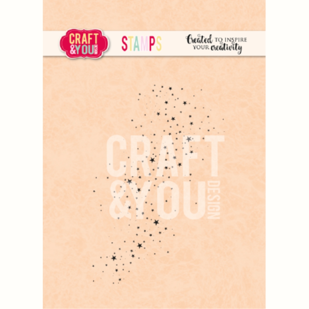 Craft & You Design Stamp Stardust leimasin A6