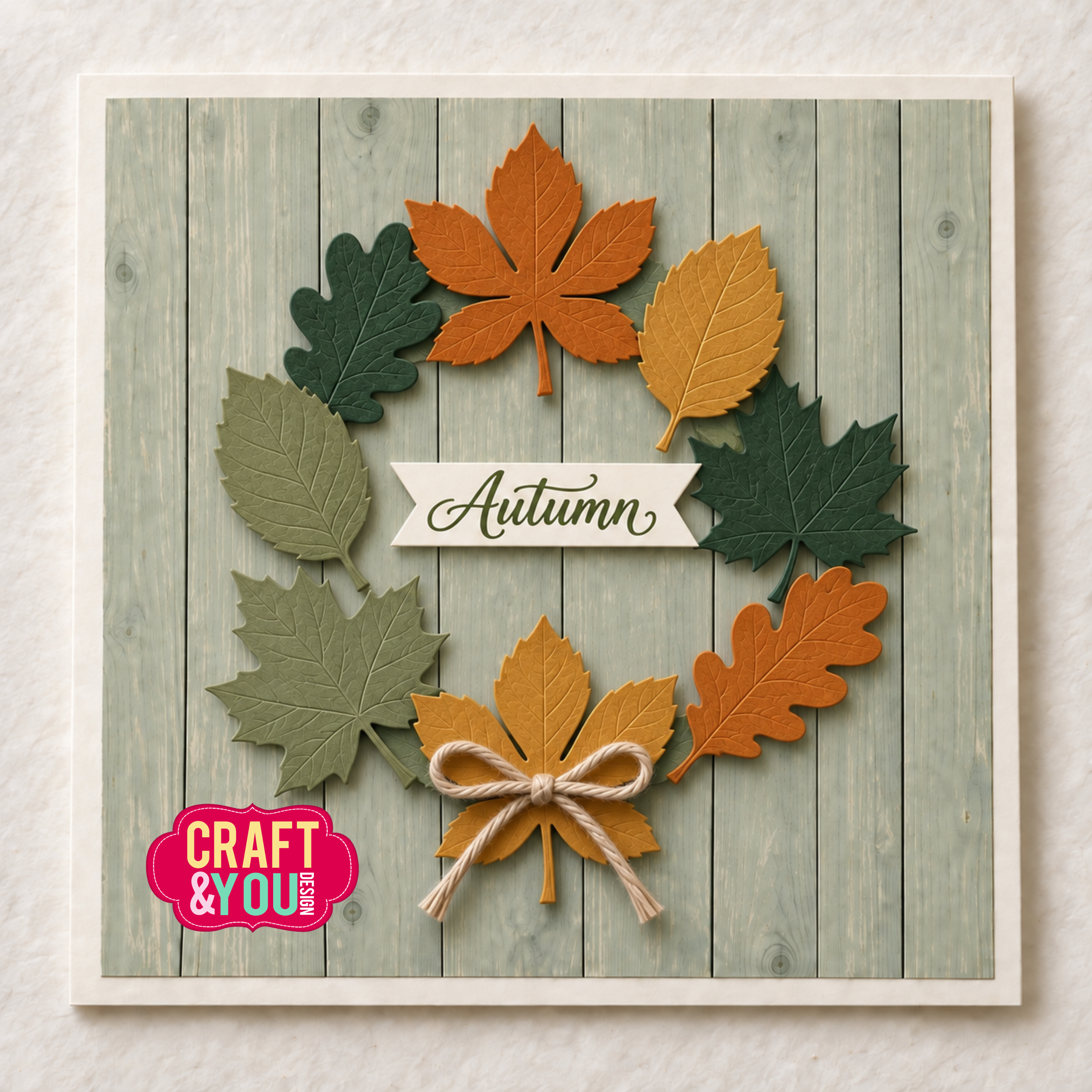 Craft You Design stanssi AUTUMN LEAVES1