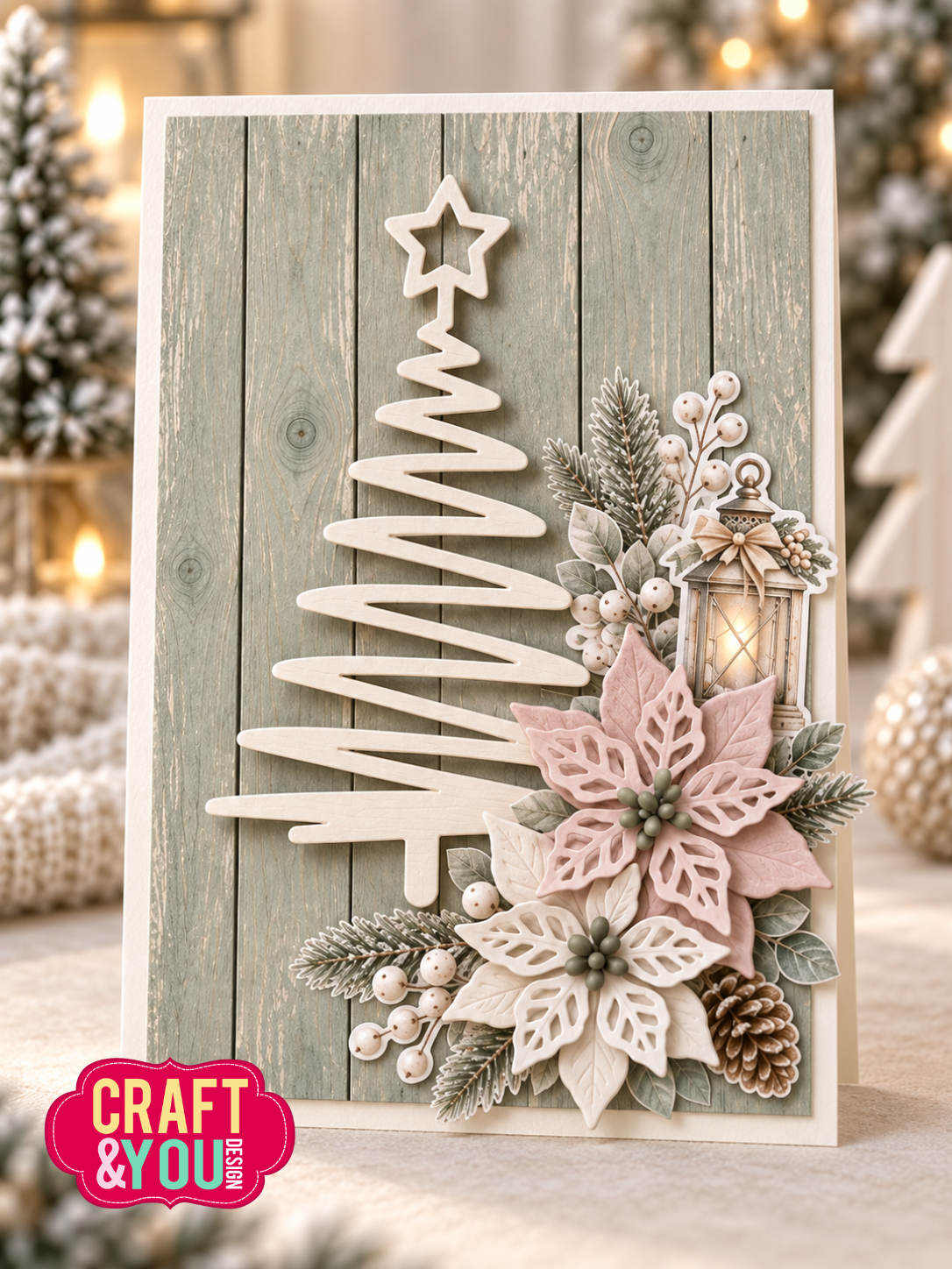 Craft & You Design stanssi – CHRISTMAS TREE ZIG ZAG - Image 2