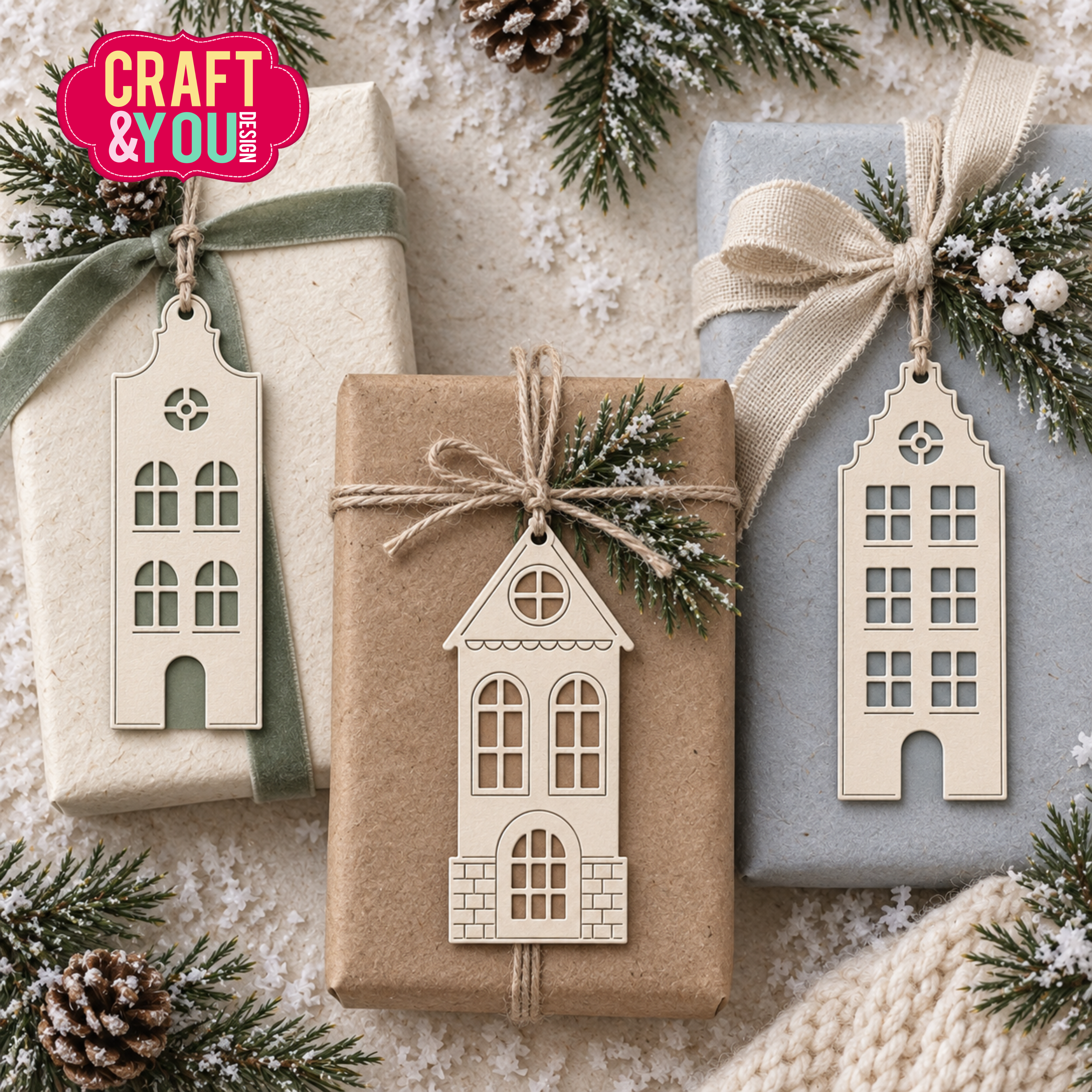 Craft You Design stanssi HOUSES