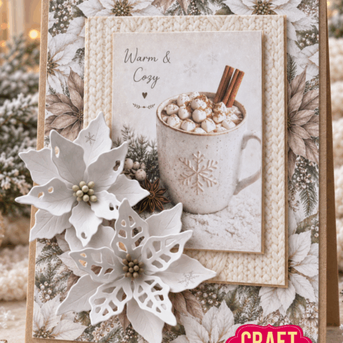 Craft You Design stanssi – POINSETTIA 1 BY MAGDA