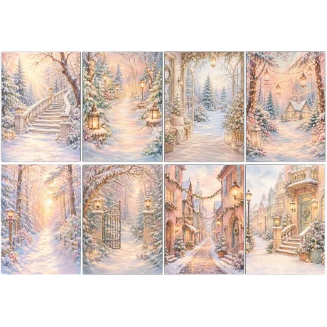 Creatief Art Crafted Memories Sugar Cottage paperilajitelma A6