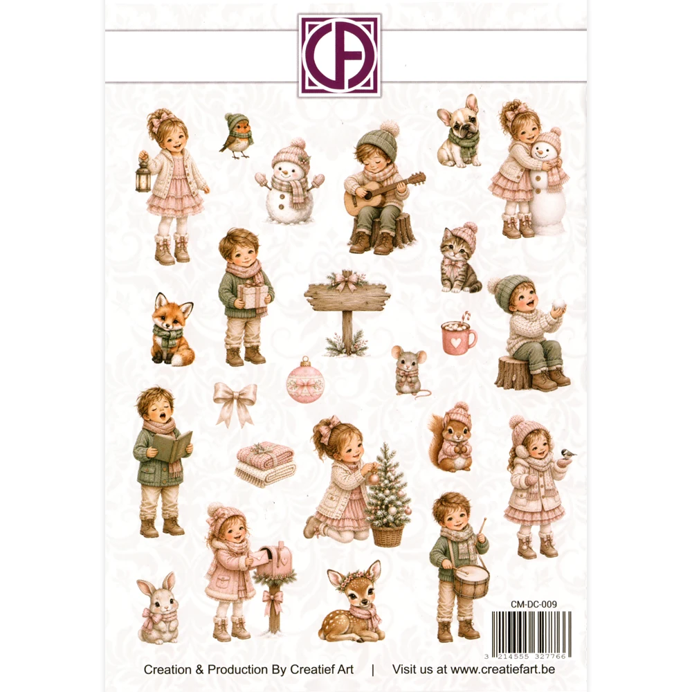 Creatief Art Creative Cutouts – Die-Cuts Sugar Cottage (24 kpl)