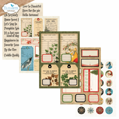 Elizabeth Craft Designs Everyday Ephemera 3 leikekuvat 2