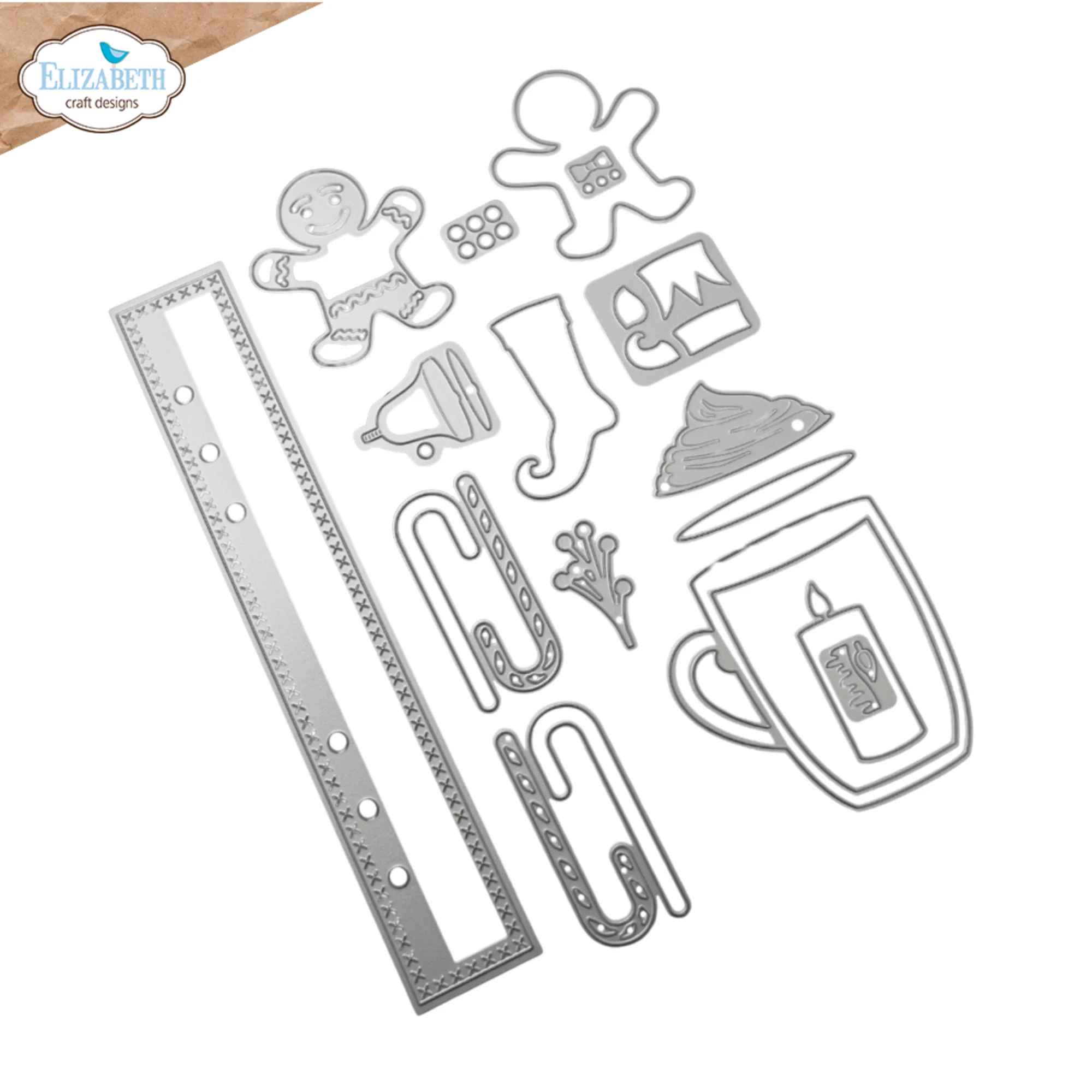 Elizabeth Craft Designs stanssi – COZY SEASON & REINFORCEMENT STRIP - Image 2