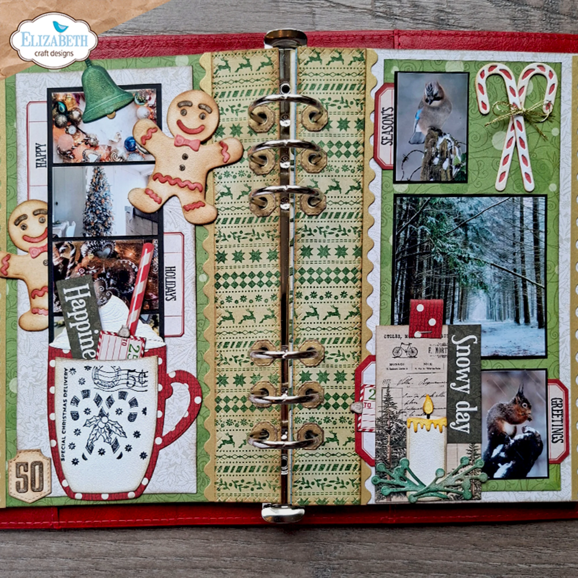 Elizabeth Craft Designs stanssi – COZY SEASON & REINFORCEMENT STRIP - Image 4