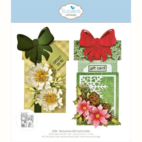 Elizabeth Craft Designs stanssi DECORATIVE GIFT CARD HOLDER