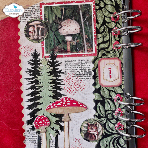 Elizabeth Craft Designs stanssi FALL IN THE FOREST 2