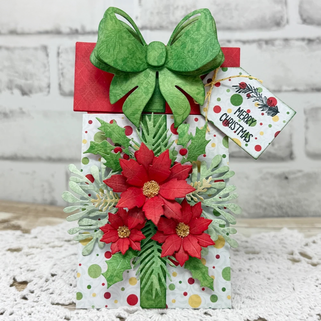 Elizabeth Craft Designs stanssi – DECORATIVE GIFT CARD HOLDER - Image 9