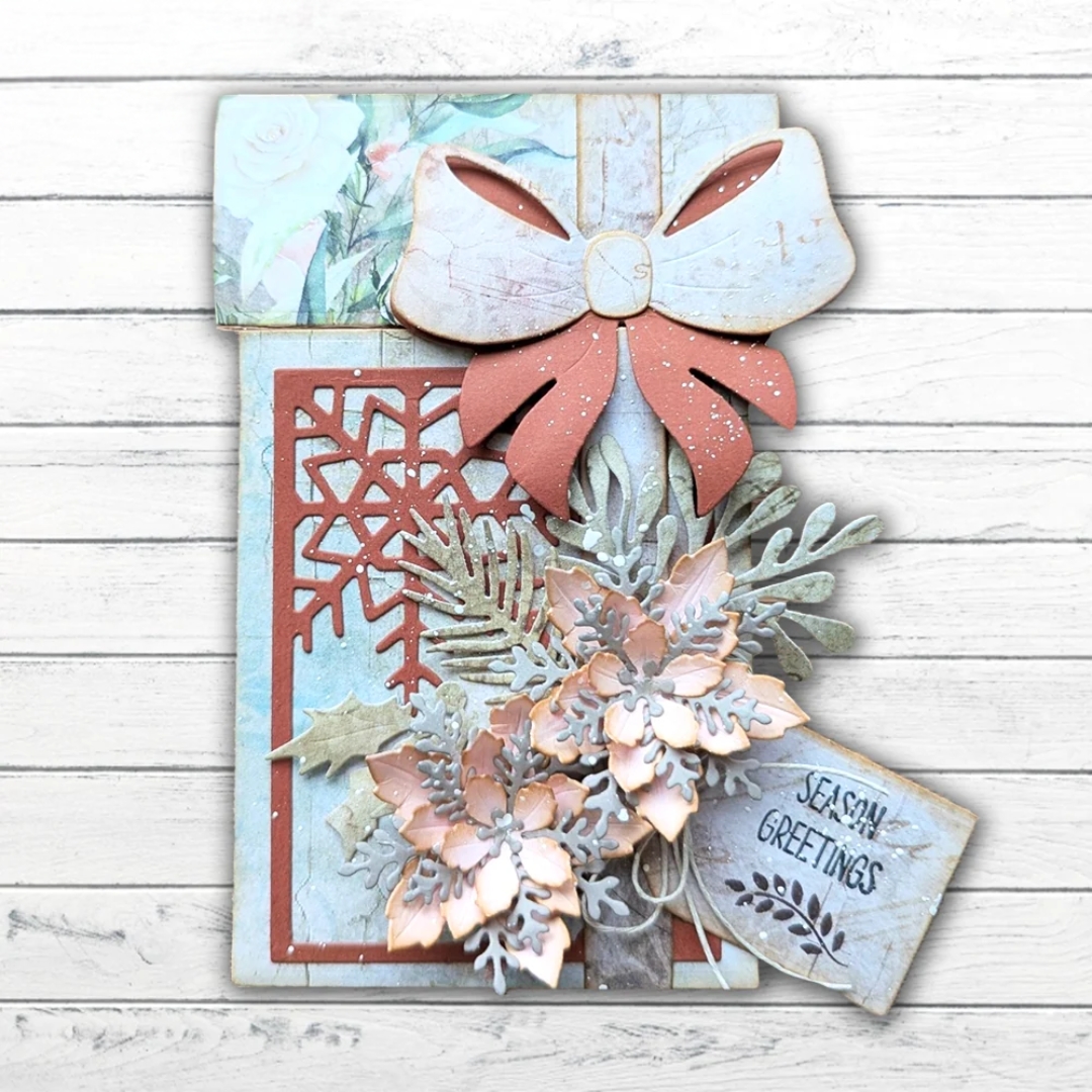 Elizabeth Craft Designs stanssi – DECORATIVE GIFT CARD HOLDER - Image 7