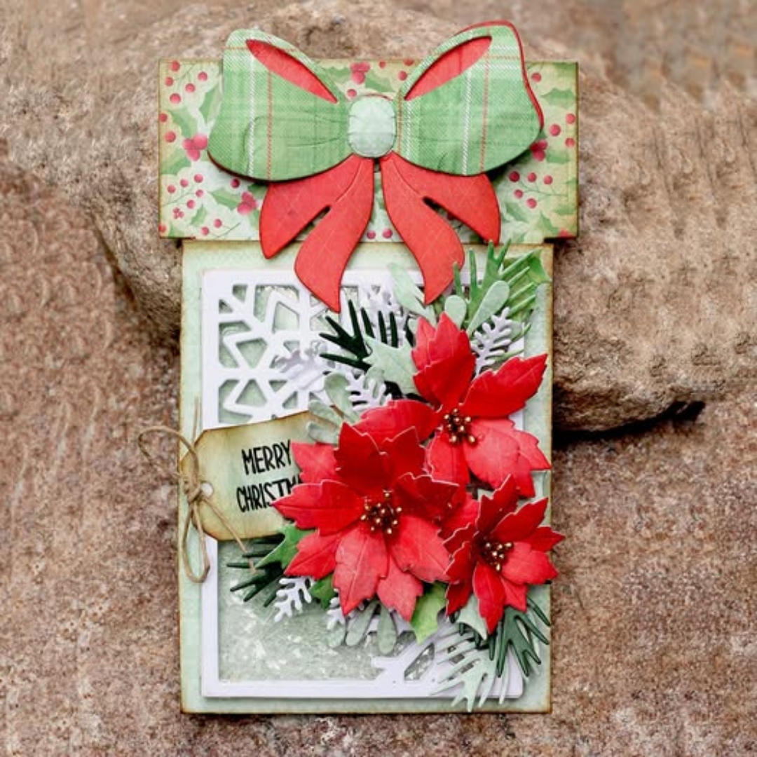 Elizabeth Craft Designs stanssi – DECORATIVE GIFT CARD HOLDER - Image 10
