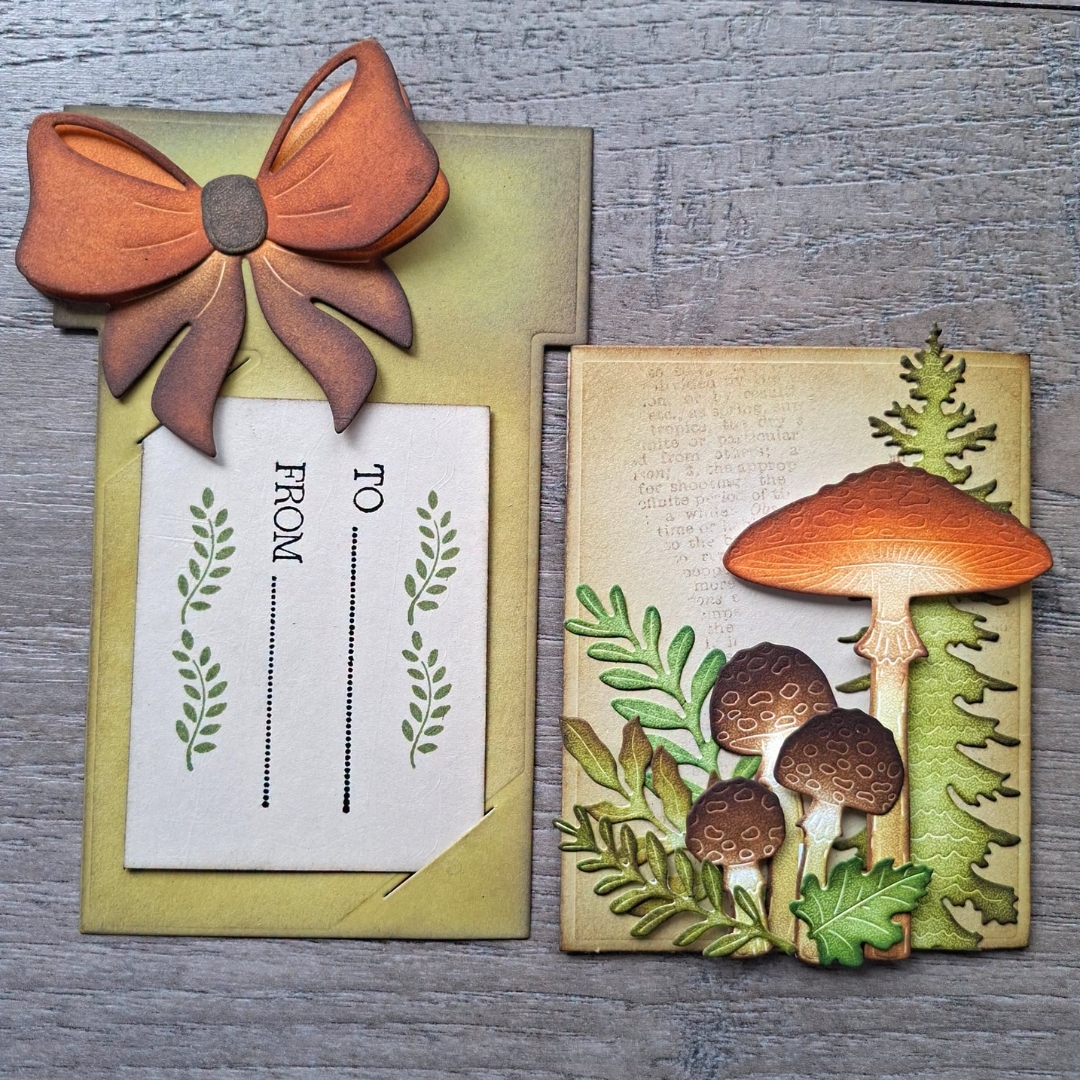 Elizabeth Craft Designs stanssi – DECORATIVE GIFT CARD HOLDER - Image 11