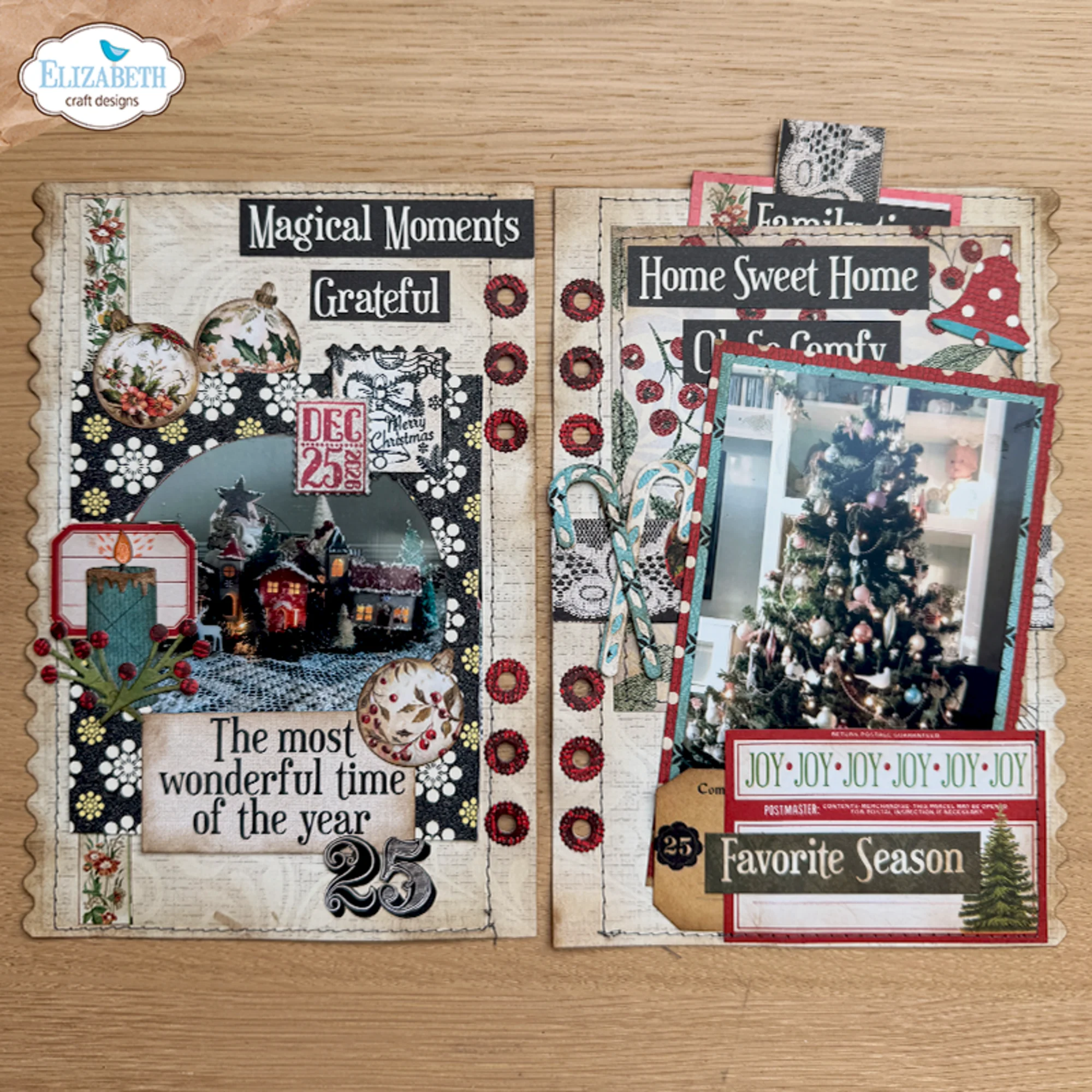 Elizabeth Craft Designs stanssi – Memory Binder REINFORCEMENTS & ACCENTS - Image 6