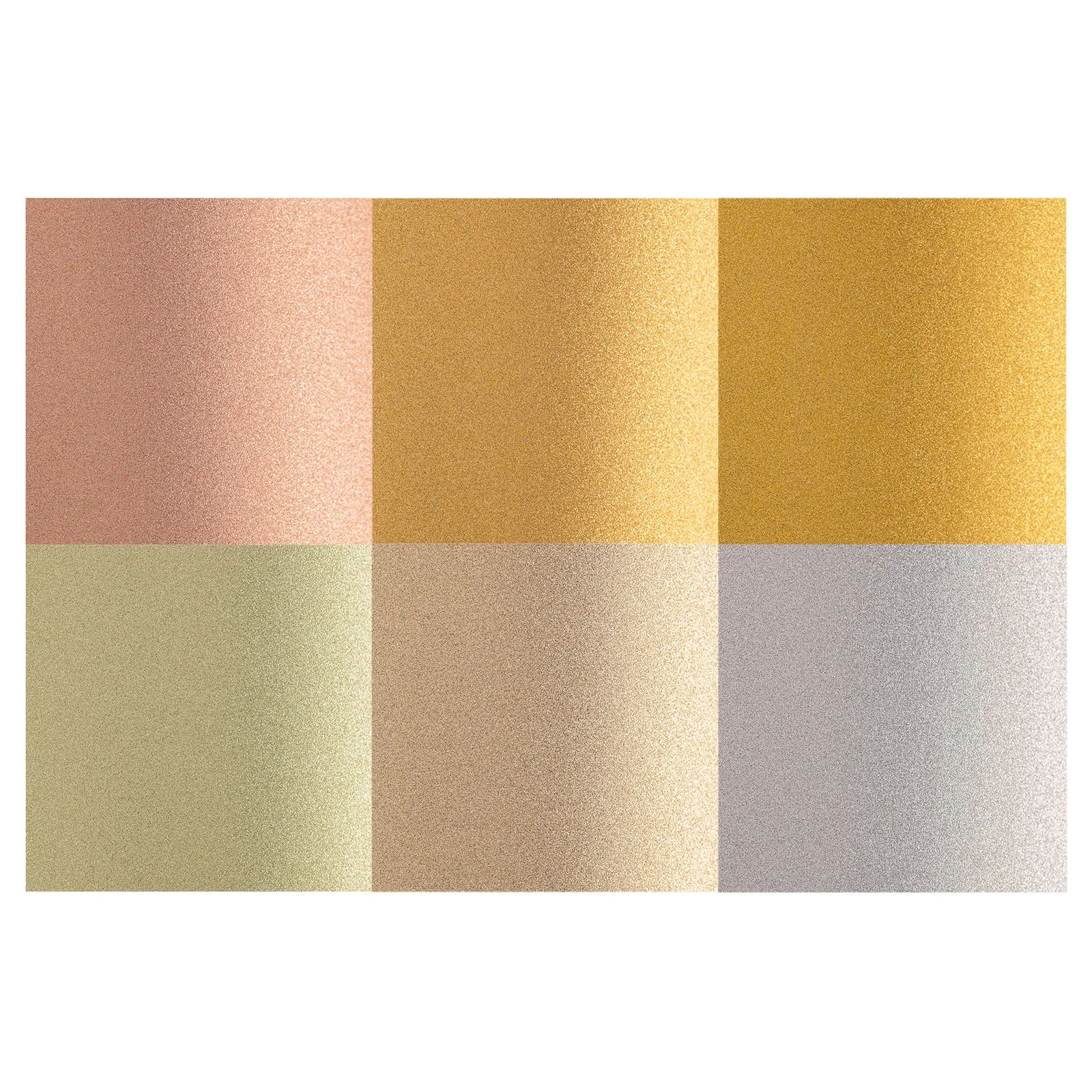 Glitter Cardstock MIX Kimallekartonki lajitelma A4 250gsm (24 kpl)