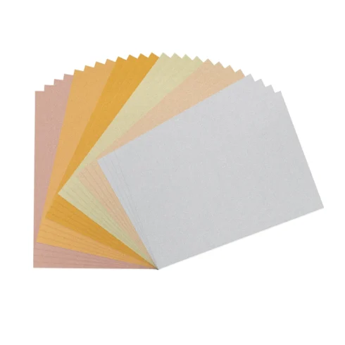 Glitter Cardstock MIX Kimallekartonki lajitelma A4 250gsm (24 kpl)