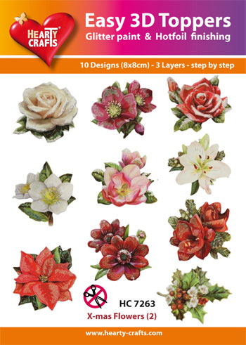 Hearty Crafts Easy 3D Toppers 3D-paketti