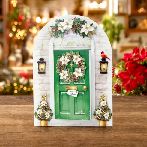 Katy Sue Designs Card Making Kit Christmas Windows Doors Korttipakkaus1