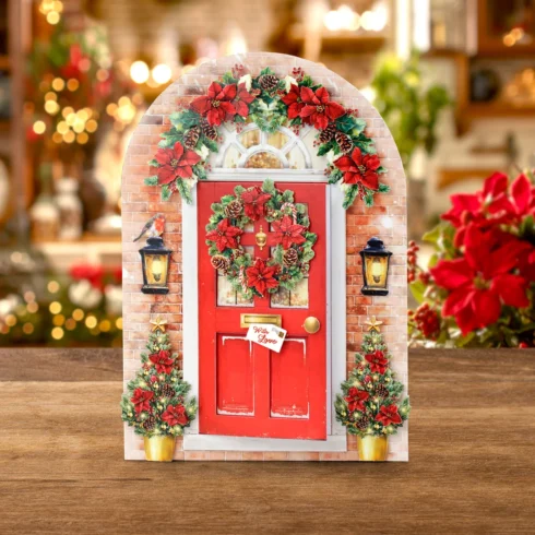 Korttipakkaus Katy Sue Designs Card Making Kit Christmas Windows Doors Korttipakkaus
