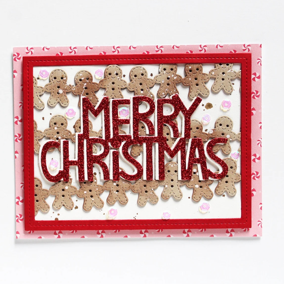 Lawn Fawn stanssi – GINGERBREAD BORDER - Image 3