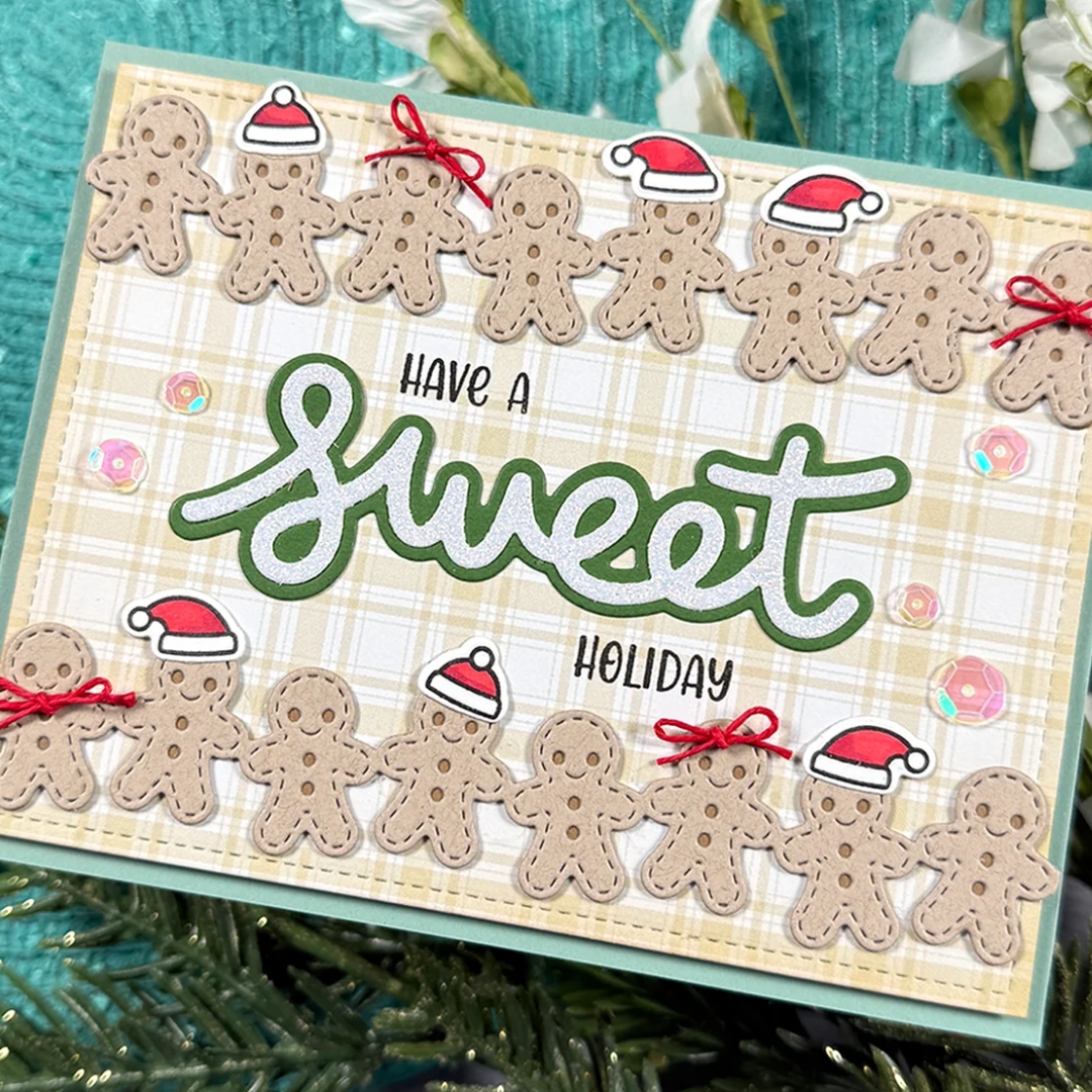 Lawn Fawn stanssi – GINGERBREAD BORDER - Image 5