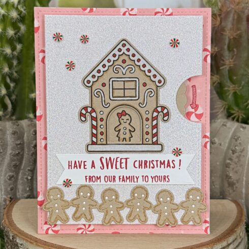 Lawn Fawn stanssi GINGERBREAD BORDER 4