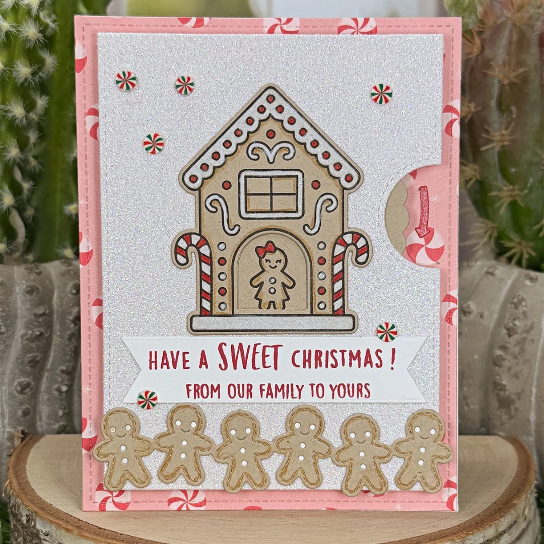 Lawn Fawn stanssi – GINGERBREAD BORDER - Image 4