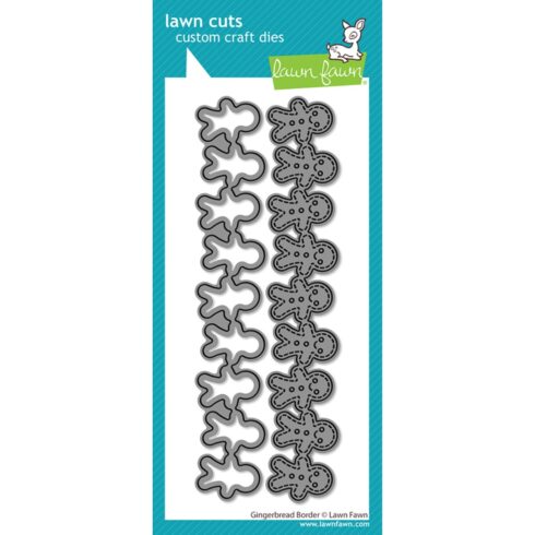 Lawn Fawn stanssi GINGERBREAD BORDER