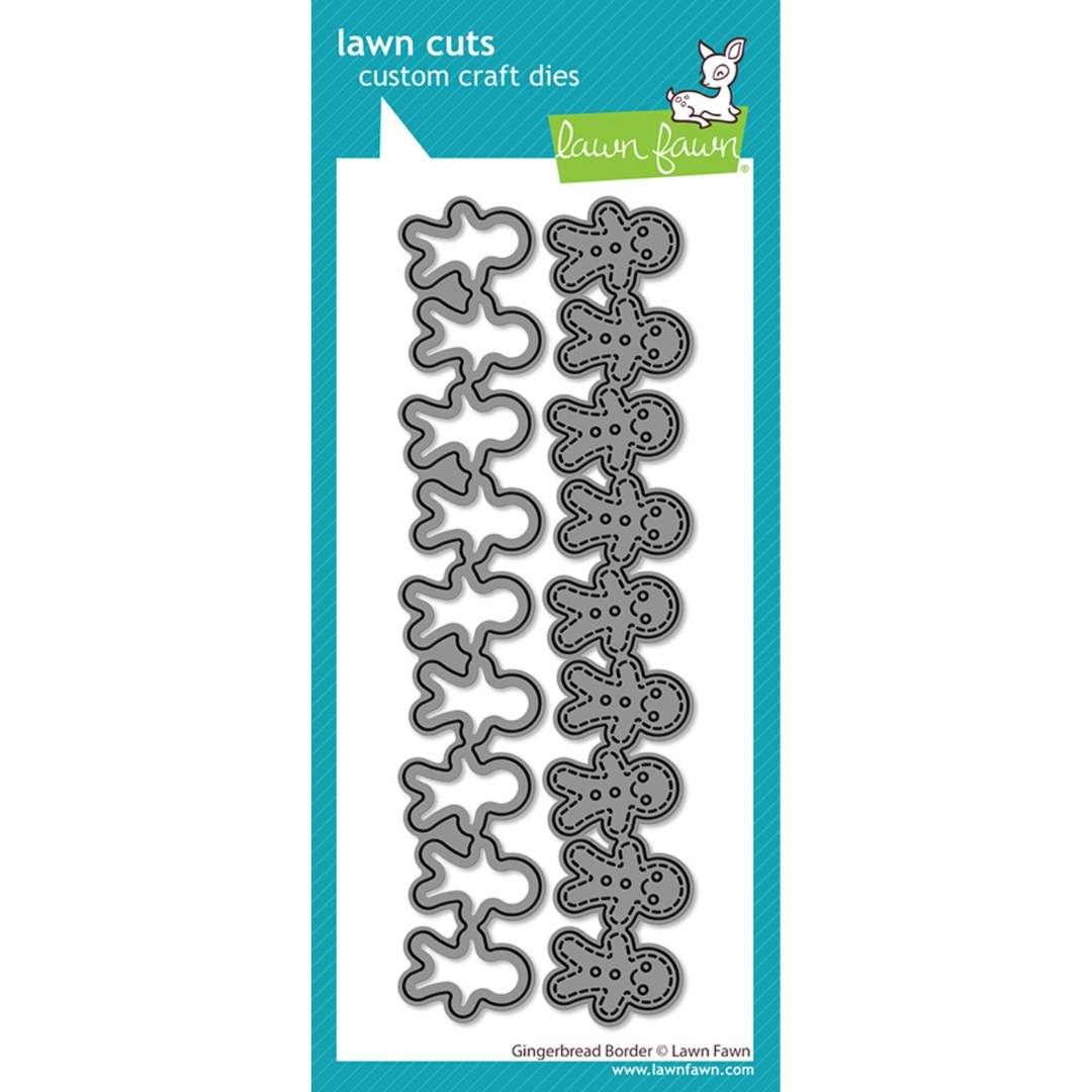 Lawn Fawn stanssi GINGERBREAD BORDER