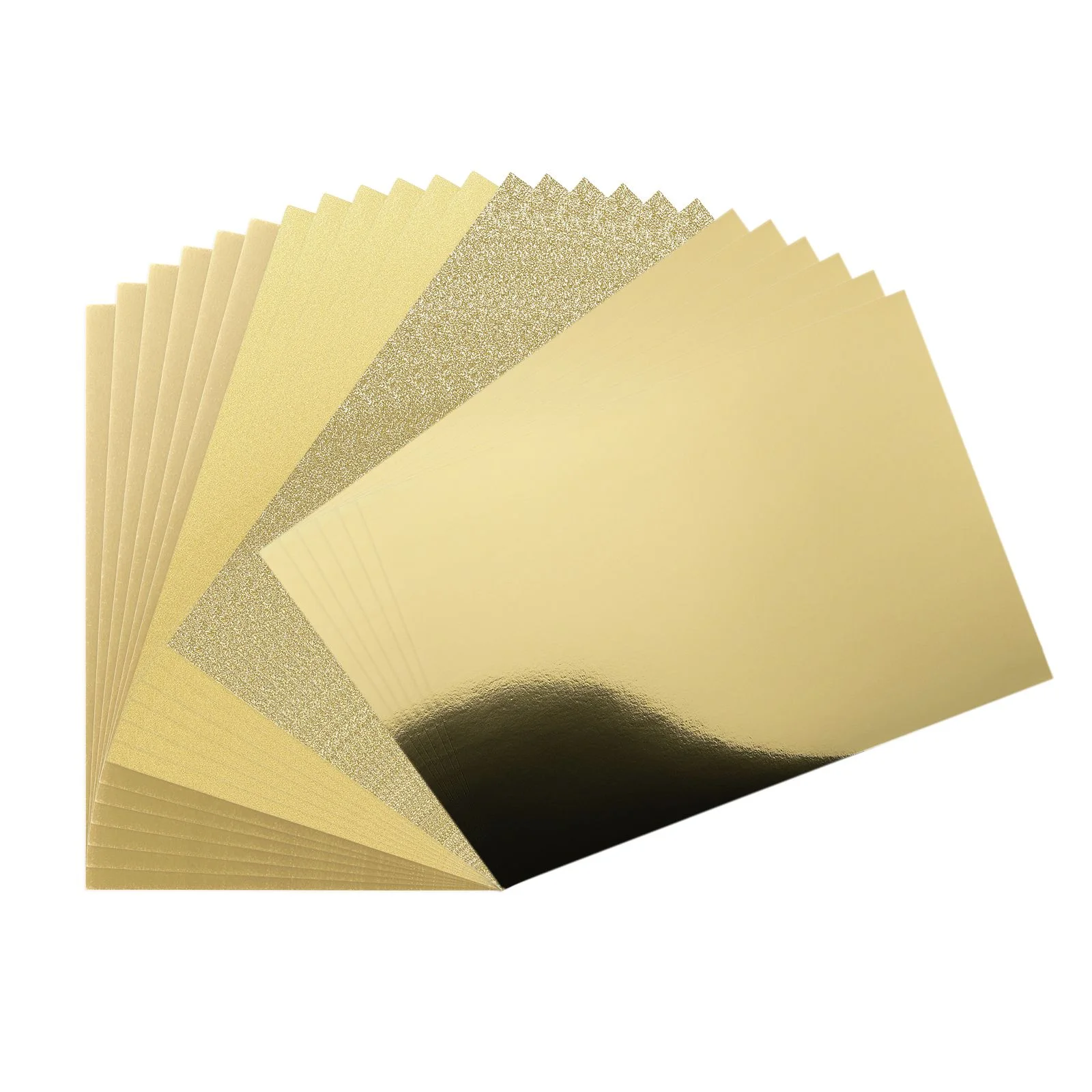 Luxury Gold Cardstock Set Multi kartonkilajitelma A4 250gsm (24 kpl)