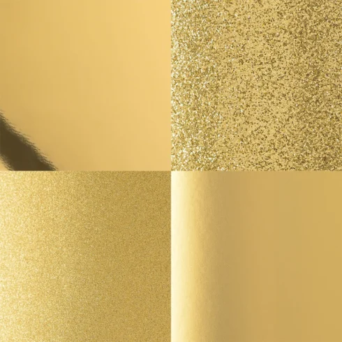 Luxury Gold Cardstock Set Multi kartonkilajitelma A4 250gsm (24 kpl)