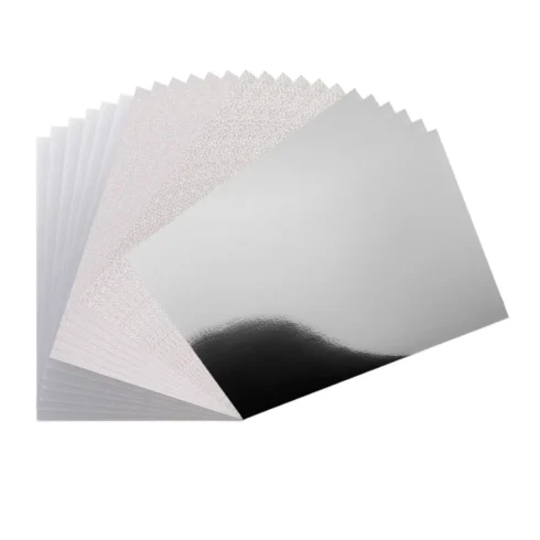 Luxury Silver Cardstock Set Multi kartonkilajitelma A4 250gsm (24 kpl)