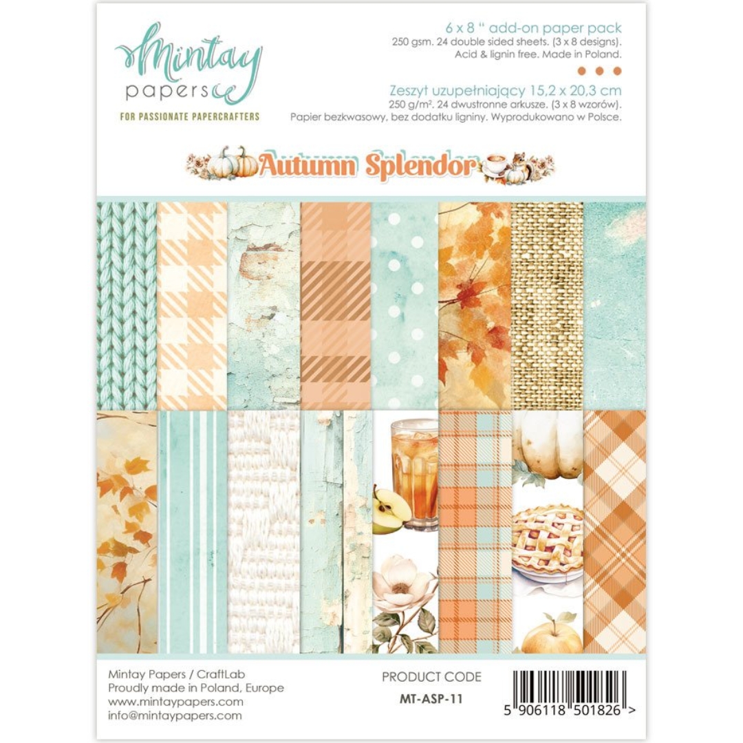 Mintay Papers Add-On Paper Pad Autumn Splendor paperilehtiö A5