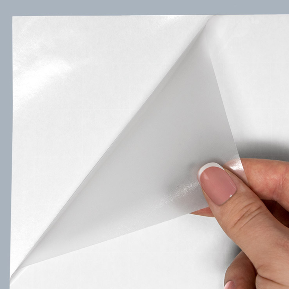 Online Labels Clear Matte Inkjet tulostettava tarrapaperi mustesuihku 20kpl