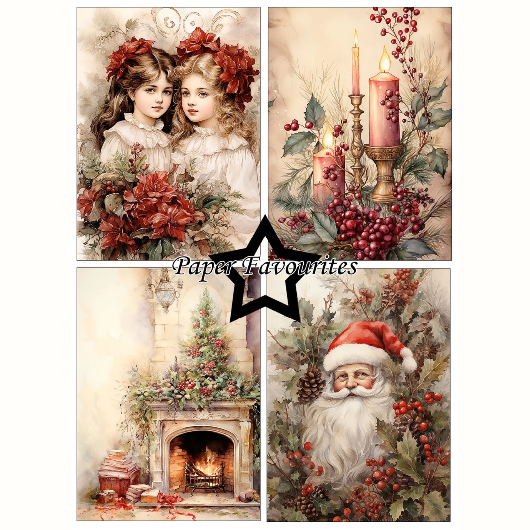 Paper Favourites – Christmas Nostalgia paperilajitelma A6 - Image 2