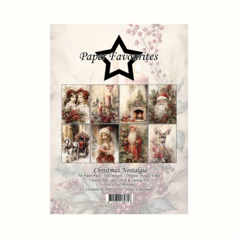 Paper Favourites Christmas Nostalgia paperilajitelma A6