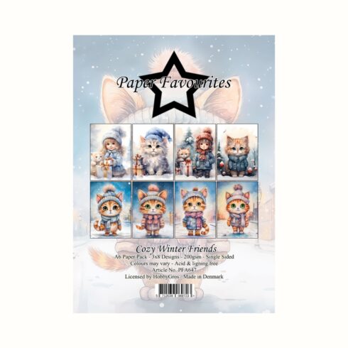 Paper Favourites Cozy Winter Friends paperilajitelma A6