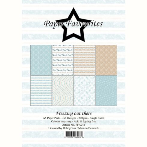 Paper Favourites Freezing Out There paperilajitelma A5