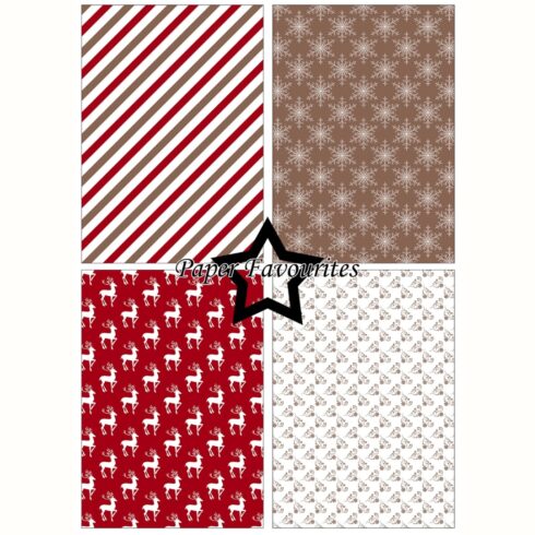 Paper Favourites Simply Christmas paperilajitelma A5 2