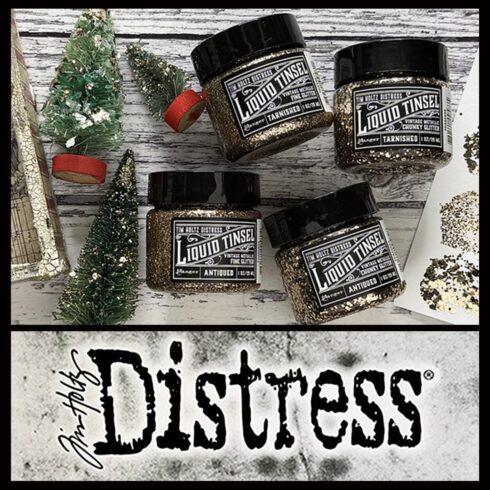Ranger Tim Holtz Distress Liquid Tinsel Fine Antiqued Tarnished