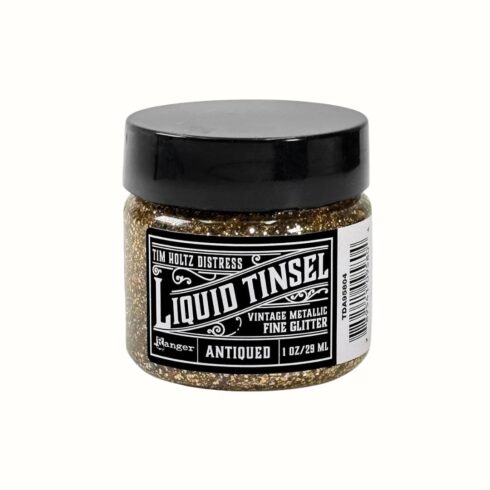 Ranger Tim Holtz Distress Liquid Tinsel Fine Antiqued kimalle