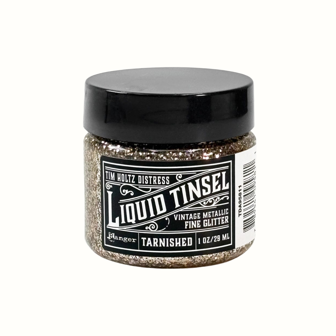 Ranger Tim Holtz Distress Liquid Tinsel Fine Tarnished kimalle