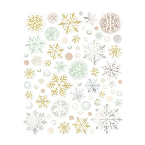 Rosies Studio Sleigh Bells Ring – Eboxy Glisten Stickers Stars kohotarrat