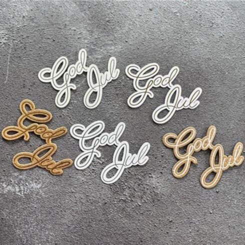 Simple and Basic leimasin ja stanssi GOD JUL (1)