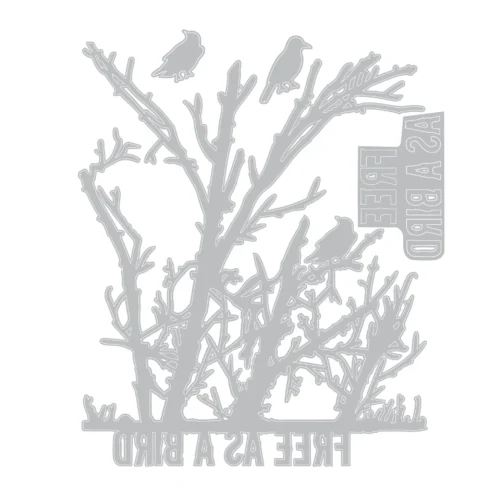 Sizzix Seth Apter Thinlits stanssi FREE BIRD 2