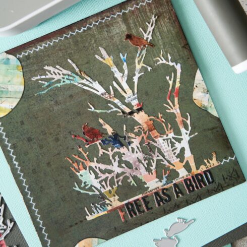 Sizzix Seth Apter Thinlits stanssi – FREE BIRD