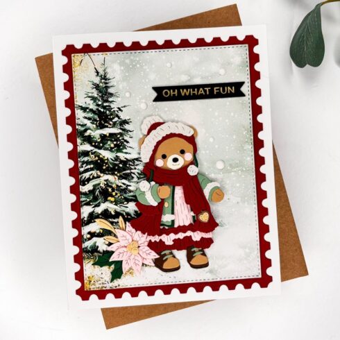 Spellbinders Christmas Blush stanssi