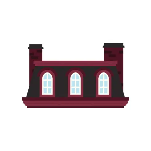 Spellbinders Christmas City Holiday MANSARD ROOF 1