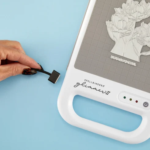 Spellbinders Glimmer II Hot Foil System kuumafoliointilaite 7