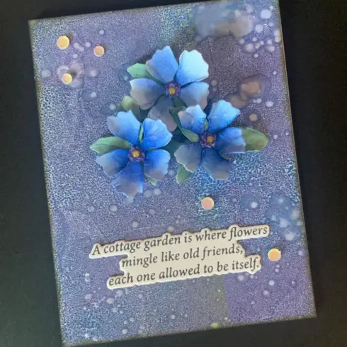 Spellbinders The Cottage Garden VINCA 2